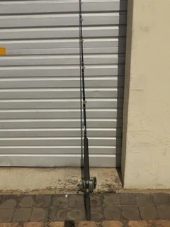 Deep sea fishing rods.