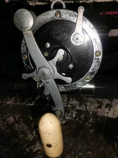 Deep sea fishing rods.