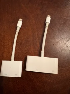 Apple VGA and HDMI Adapters