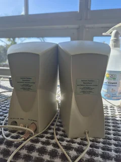 Pre-Owned Harman Kardon HK19.5 Computer Speakers, Grey for sale