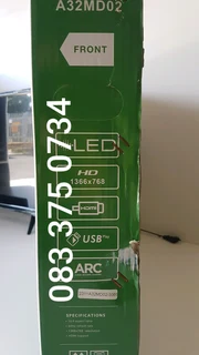 TV sets, from R 1 450, brand new with warranty.