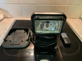 Xenon Search Light Magnetic Base remote controlled.