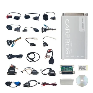 New Online Carprog V13.77 Full Adapters with keygen For Radio/IMMO ECU Repair Tool, R2499