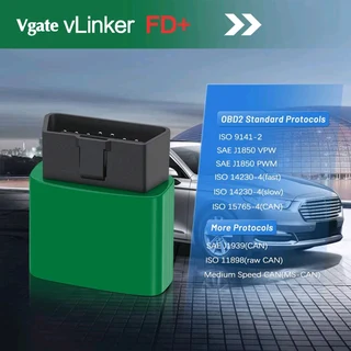 Original Vgate Vlinker FD&#43; Bluetooth 4.0 OBD2 Adapter for Forscan and multiple other apps, R999