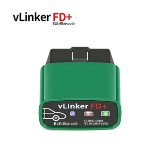 Original Vgate Vlinker FD&#43; Bluetooth 4.0 OBD2 Adapter for Forscan and multiple other apps, R999