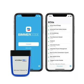 VGate VLinker BM&#43; OBD2 Bluetooth 4.0 for Android/iOS Recommended by BimmerCode/ BimmerLink R999