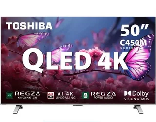 TV Wholesaler: Toshiba 50 C450MN UHD 4K Smart Frameless HDR QLED TV - 3 Year Warranty
