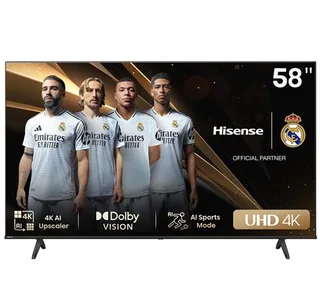 Hisense 58 A6N Ultra HD 4K Smart HDR Frameless LED TV - 4 Year Warranty