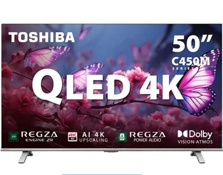 TV Wholesaler: Toshiba 50 C450MN UHD 4K Smart Frameless HDR QLED TV - 3 Year Warranty