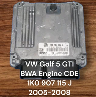 VW Golf 5 GTI 2.0 TSI Turbo Stratified Injection Petrol Management System BWA Engine CDE 2005-2008 G