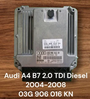 Audi A4 B7 2.0 TDI Diesel Management System EDC Electronic Diesel Controlled 2004-2008 Genuine Used