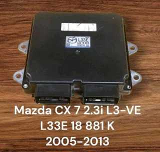 Mazda CX 7 2.3i L3-VE Engine CDE Petrol ECU Unit* L33E 18 881 K