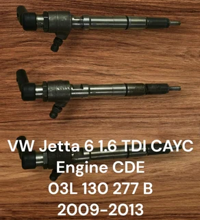 VW Jetta 6 1.6 TDI CAYC Engine CDE Diesel Management System EDC Electronic Diesel Controlled *VW Pol