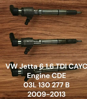 VW Jetta 6 1.6 TDI CAYC Engine CDE Diesel Management System EDC Electronic Diesel Controlled *VW Pol