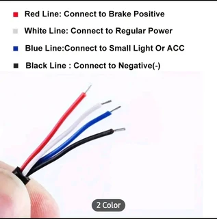 F1 Style Triangular LED Rear Fog Light Universal Fit Break warning tail lamp for CARS *Motorcycles *