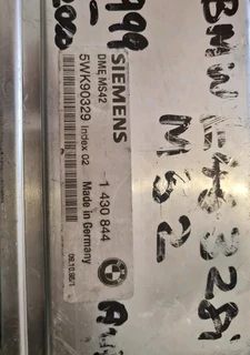 BMW E46 328i M52 Engine CDE 1997-2004 Siemens ECU part# DME MS42 1 430 844