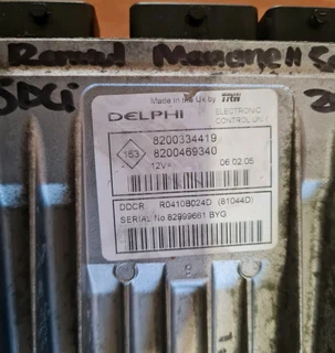 Renault Megane 1.5 DCI Diesel 2001-2010 Delphi ECU part# 8200334419