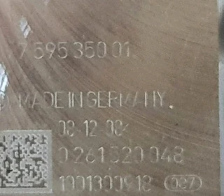 BMW F01 750ix N63 Engine CDE Petrol 2008-2015 Bosch Petrol High-Pressure Pump Part# 1351 7595339