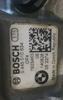 BMW F01 730D N57D30A Engine CDE 2009-2018 Bosch High Pressure Pump Part# 0 0445 010 634