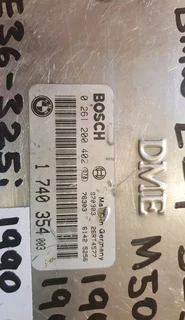 BMW E36 325is M50 Engine CDE 1990-1999 Bosch ECU part# DME 1 740 354