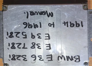 BMW E36 328i M52 Engine Code 1990-1999 Siemens ECU part# DME MS41.0 1 429 861