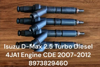 Isuzu D-max 2.5 Turbo Diesel 4ja1 Tfr Engine Cde 2005-2015 Genuine Used Zexel Injectors Set Part# 89