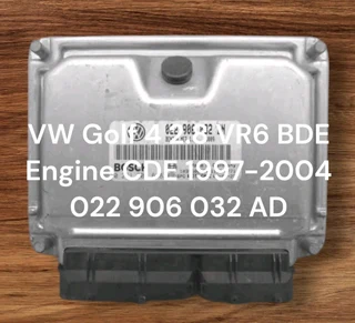 VW Golf 4 2.8 VR6 V6 Motion BDE Engine CDE 1997-2004 Bosch ECU part# 022 906 032 AD