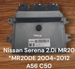 Nissan Serena 2.0i MR20 *MR20DE Engine CDE 2002-2012 Hitachi ECU part #A56 C50