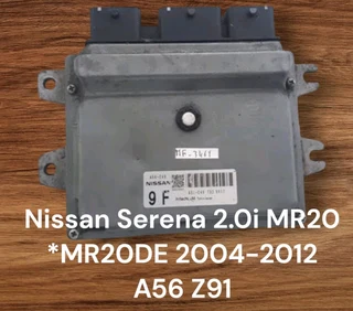Nissan Serena 2.0i MR20 *MR20DE Engine CDE 2002-2012 Hitachi ECU part #A56 Z91