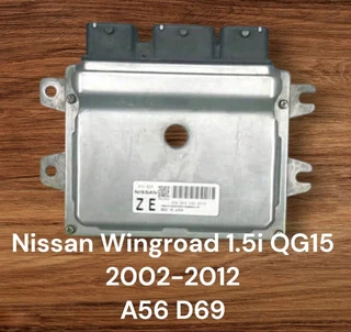 Nissan Wingroad 1.5i QG15 Engine CDE WFY11 2000-2012 Hitachi ECU part# A56 D69
