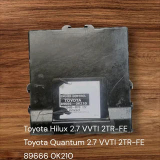 Toyota Hilux 2.7 Vvti 3rz-fe Engine Cde Petrol Management System 2002-2012 Genuine Used Fujitsuten M