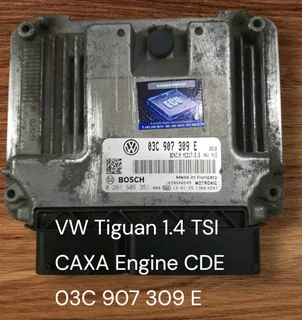 VW Golf 6 1.4 TSI Turbocharged Stratified Injection Petrol Management System CAXA Engine CDE *VW Jet