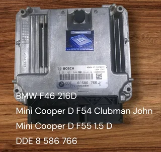 Mini Cooper S R56 1.6i 16V N14 Engine CDE 2007-2012 Bosch ECU part# DME 7 615 981 Transmission