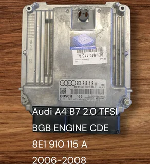 Audi A5 2.0 TFSI Turbo Fuel Stratified Injection CDNC Engine CDE *Audi A4 B8 B8 2.0 TFSI Turbo Fuel