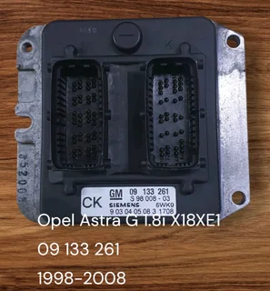 Opel Astra G 1.8i Z18XE 16V 2002-2012 Siemens ECU part# 09 117 394