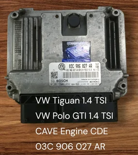 VW Touran 2.0 TDI AZV Engine CDE Diesel 2004-2012 Bosch ECU part# 03G 906 016 EH