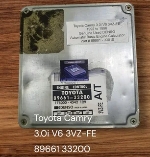 Toyota Crown Comfort 2.0 VVTI ITR-FPE Engine CDE 2000-2008 FUJITSUTEN ECU part# 89661 43160