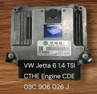 VW Amarok 2.0 TDI CDCA Engine CDE 2007-2015 Bosch ECU part# 03L 906 022 SM