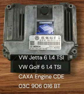VW Amarok 2.0 TDI CDCA Engine CDE 2007-2015 Bosch ECU part# 03L 906 022 SM