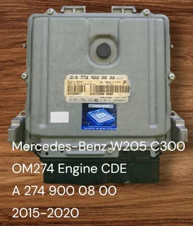 Mercedes-Benz W204 C220 CDI OM646 Engine CDE 2007-2014 Delphi ECU part# A 646 150 37 34