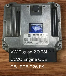 VW Polo 6R 1.2 TSI CBZB Engine CDE Petrol Management System 2014-2019 Genuine Used Bosch Manual Basi