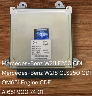 Mercedes-Benz W205 C300 OM274 Engine CDE Petrol Management System *Mercedes-Benz W205 C200 OM274 Eng