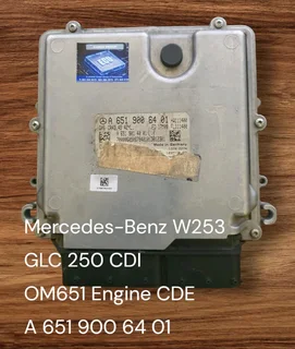 Mercedes-Benz W205 C300 OM274 Engine CDE Petrol Management System *Mercedes-Benz W205 C200 OM274 Eng