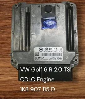 V w polo g t i 1 8 turbo b j x engine c d e 2003 2008 bosch e c u part# 06 a 906 032 t l