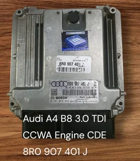 Audi A5 2.0 TFSI CDNC ENGINE CDE 2008-2015 Bosch ECU part# 8K2 907 115 P