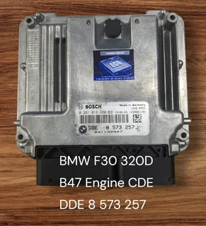 BMW F30 320D Diesel B47 Engine CDE EDC ELECTRONIC DIESEL Controlled Diesel Management System EDC Ele