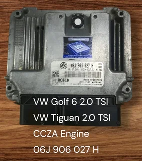 VW Golf 6 2.0 TDI CLCA Engine CDE 2009-2015 Bosch ECU part# 03L 906 018 GN