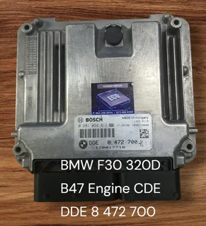 B m w g01 x3 2 0i b48 engine c d e 2017 2024 bosch e c u part # d m e 9 844 138 01
