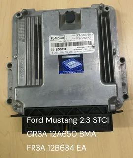 Ford mustang 2 3 s t c i 2014 2019 bosch e c u part # g r3 a 12 a650 b m a
