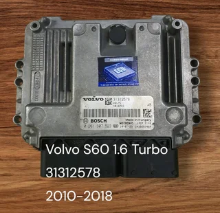 Volvo V70 1.6 Turbo 4 T4 FB4164T Engine CDE Petrol Management System *Volvo V40 1.6 Turbo 3 T3 FB416